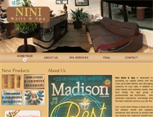 Tablet Screenshot of nininailspa.com